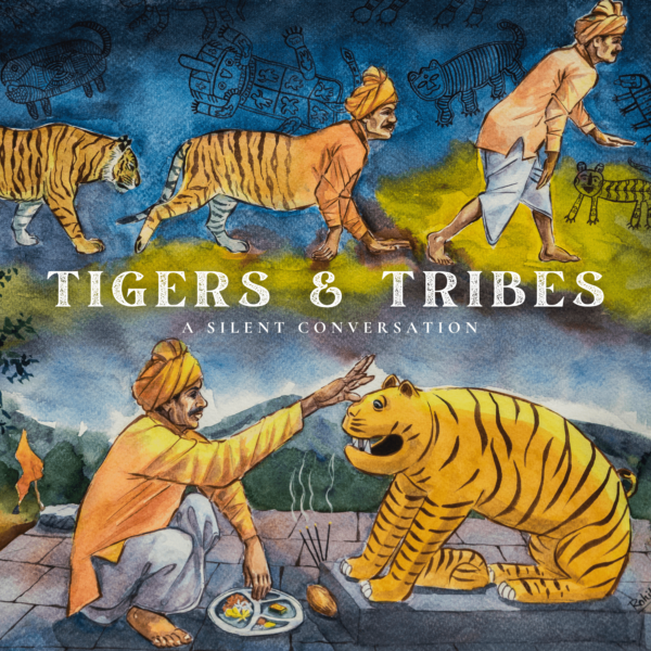 Tigers and Tribes- A Silent Conversation   (Paperback)