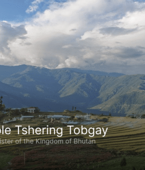 Hon'ble Tshering Tobgay Preserving Happiness_ Bhutan’s Journey of Conservation and Sustainability