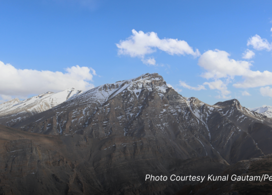 Snow-Capped Peaks of Ladakh, India-1